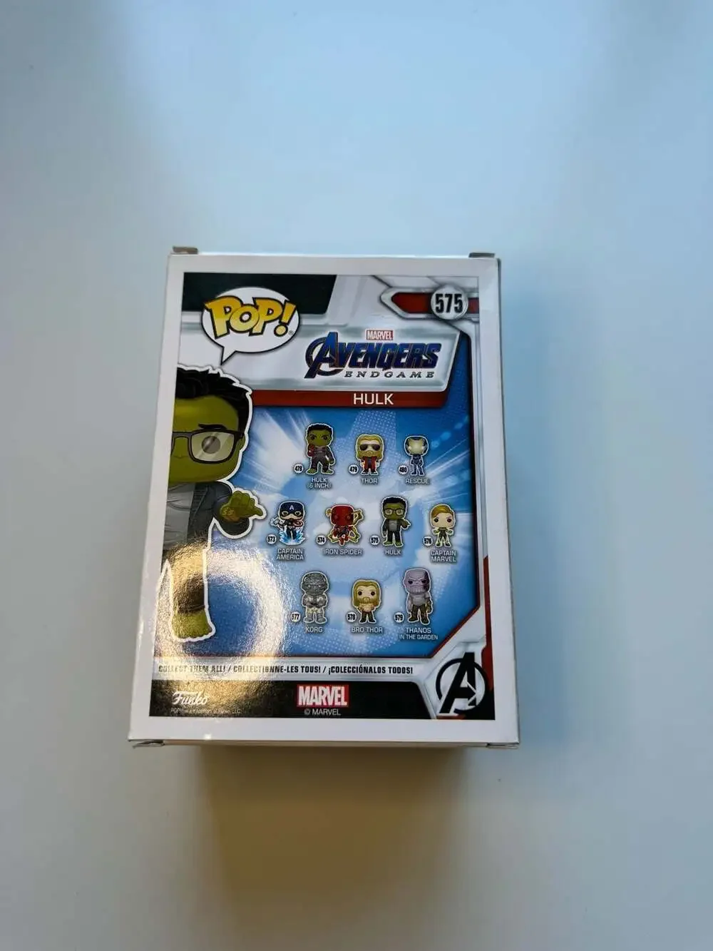 Funko Pop! Marvel Avengers Endgame Hulk #575 Vinyl Figure
